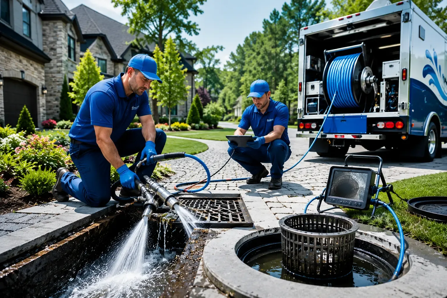 Local outdoor drain cleaning professionals in Big Cabin, OK